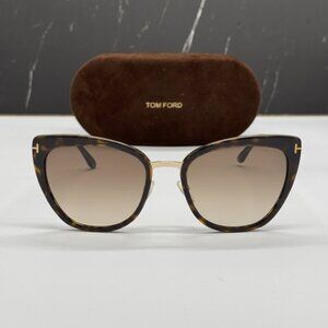NEW TOM FORD TF717 52F WOMEN CAT EYE SUNGLASSES TOM FORD SIMONA FT0717/S